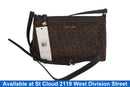 Calvin Klein Brown Black Shoulder Bag Brown Purse / Handbag
