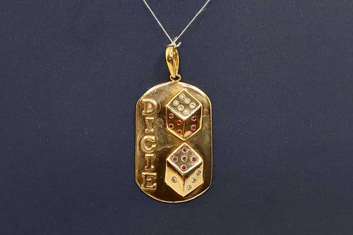 Symbol Pendant - Yellow Gold 14k (.585) 16.27 grams