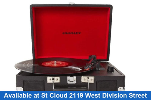 Crosley Record Black Bookshelf Speaker