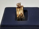 Women's Stacked Ring 10k Gold Size 7