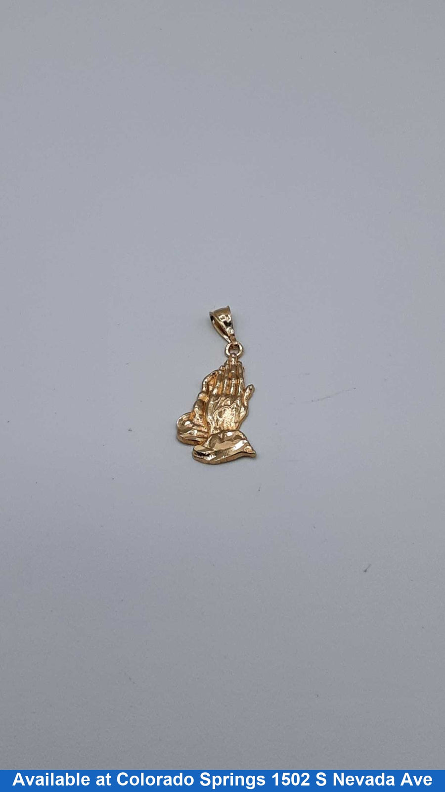 Religious Pendant - Yellow Gold 10k (.417) 1.1 grams