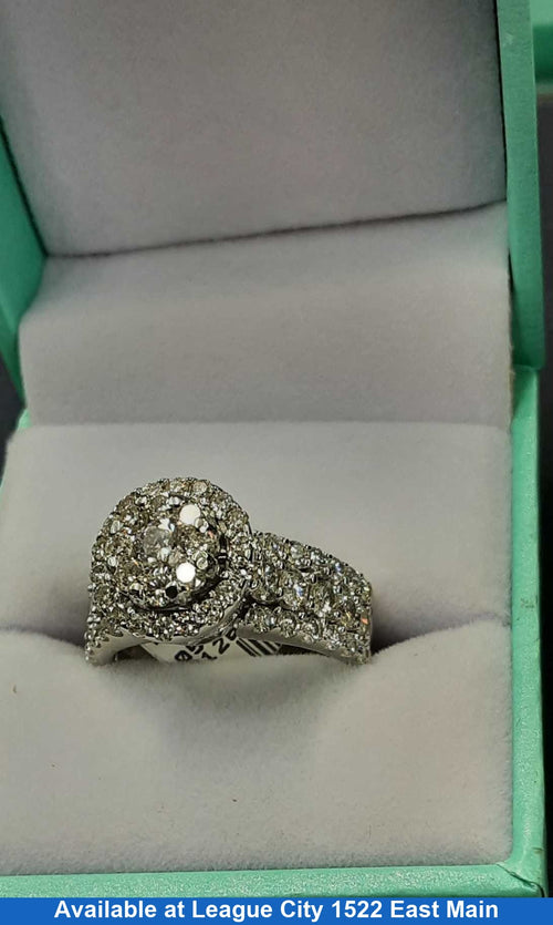 Women's Ring - White Gold 14k (.585) 9.1 grams Size 7