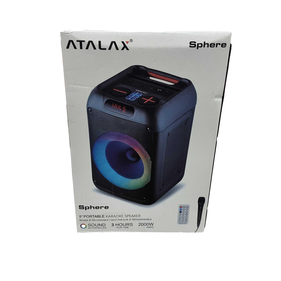 Sphere Atalax Black Floor Speaker