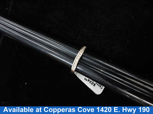 Ring - Wedding Band - White Gold 10k (.417) 2.2 grams Size 7