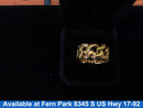 Men's Ring - Yellow Gold 14k (.585) 9.9 grams Size 11
