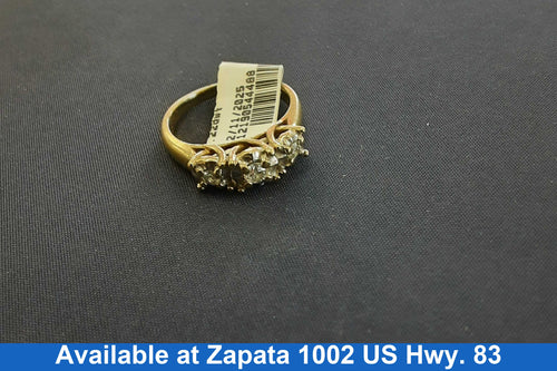 Women's Ring - Yellow Gold 10k (.417) 3.5 grams Size 9