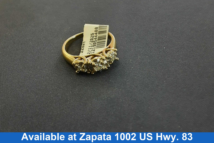 Women's Ring - Yellow Gold 10k (.417) 3.5 grams Size 9