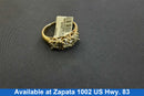 Women's Ring - Yellow Gold 10k (.417) 3.5 grams Size 9