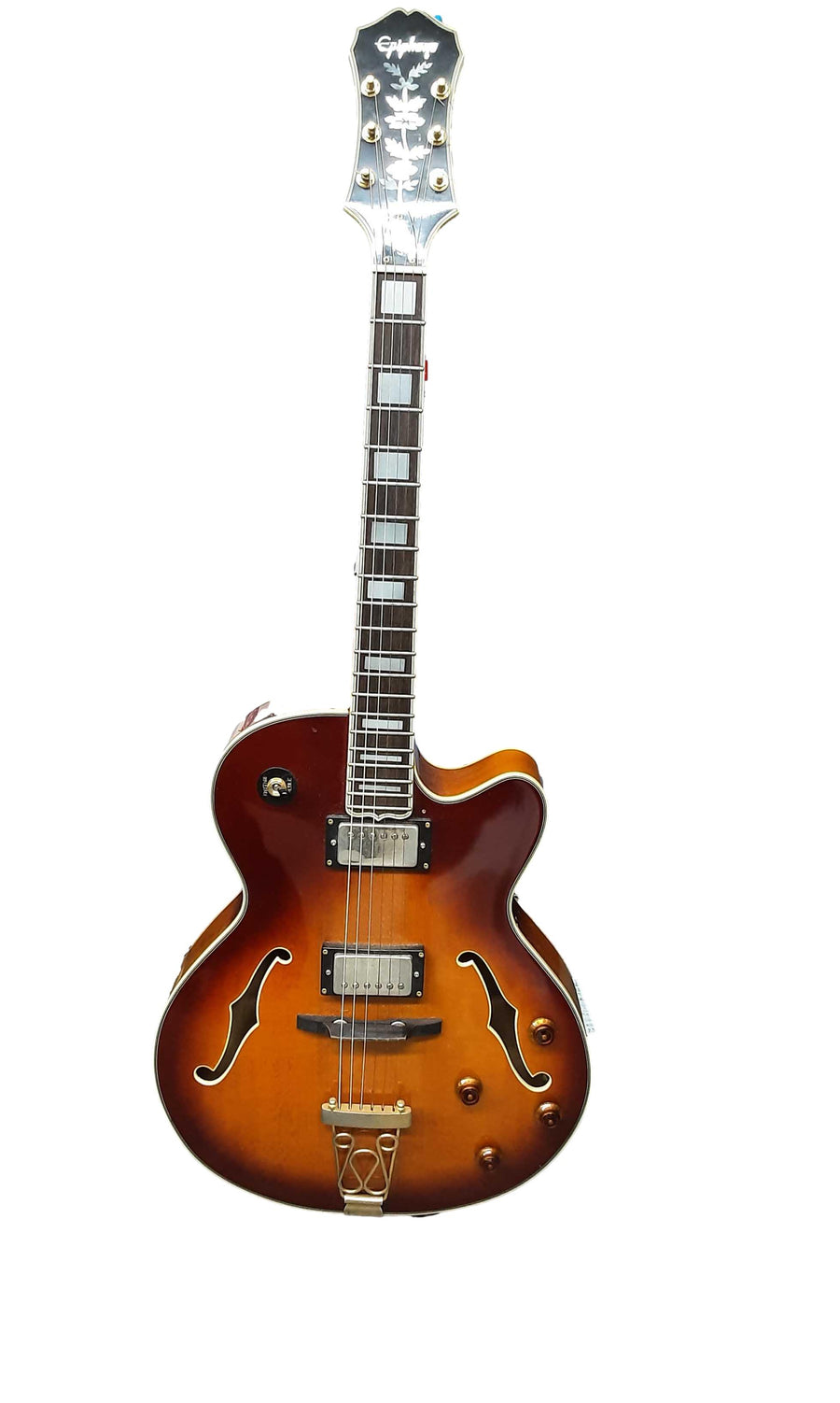 Epiphone Joe Pass Brown Acoustic / Electric Classic Guitar