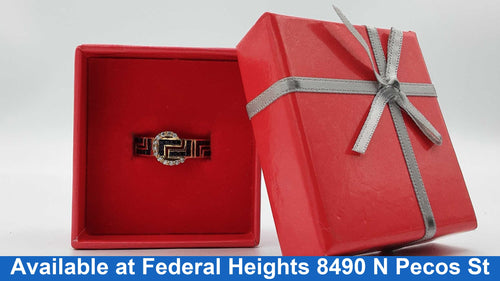 Women's Ring - Yellow Gold 18k (.750) 4.61 grams Size 8.5