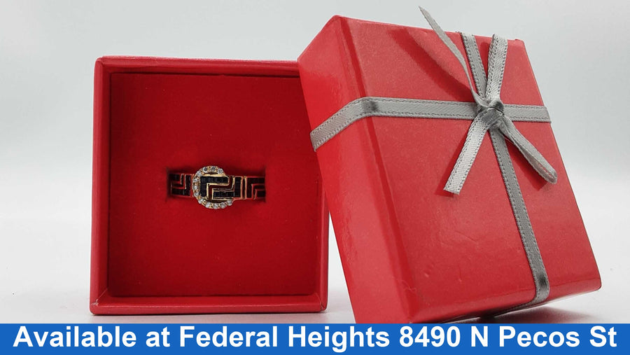 Women's Ring - Yellow Gold 18k (.750) 4.61 grams Size 8.5