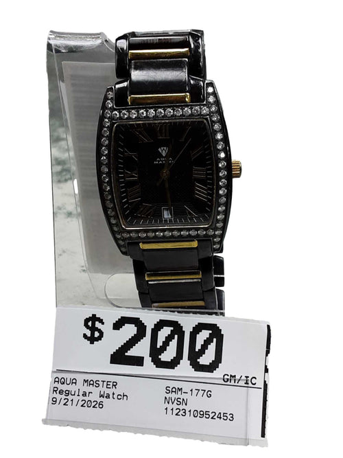 Aqua Master Sam-177g Black Regular Watch