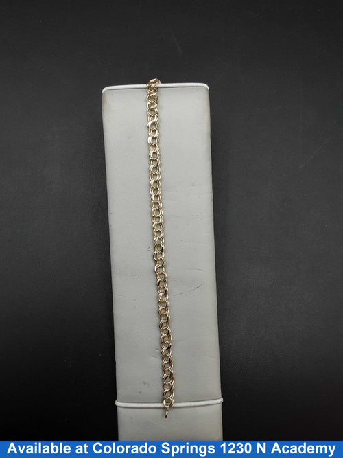 Bracelet - Yellow Gold 14k (.585) 5.1 grams 7 inch