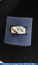 Men's Ring - White Gold 10k (.417) 6 grams Size 10