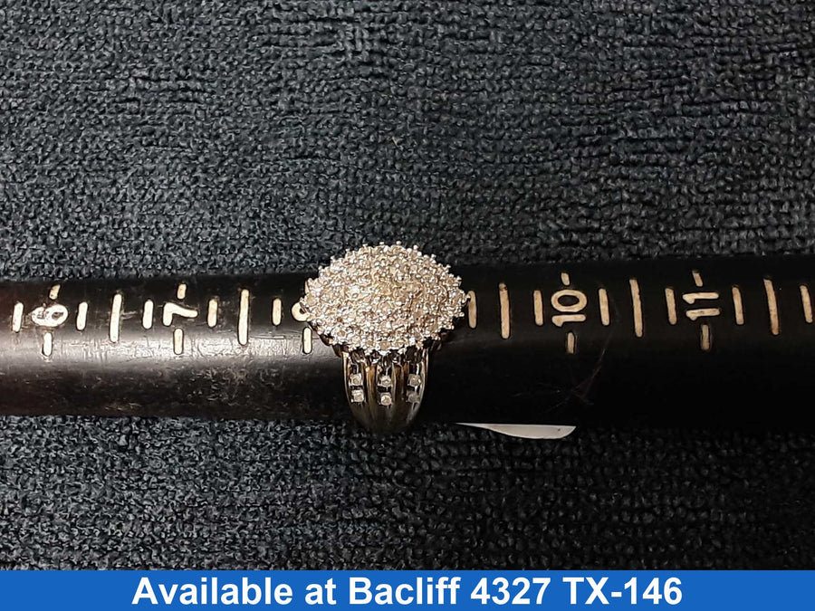 Women's Ring - Yellow Gold 10k (.417) 6 grams Size 8