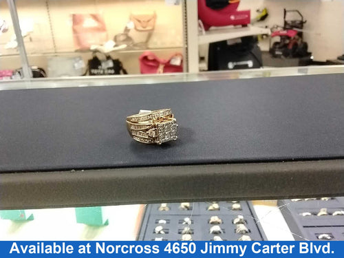 Ring - Wedding Band - Yellow Gold 10k (.417) 7.7 grams Size 7.5