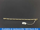 Tennis Bracelet - Yellow Gold 10k (.417) 13.8 grams 8 inch