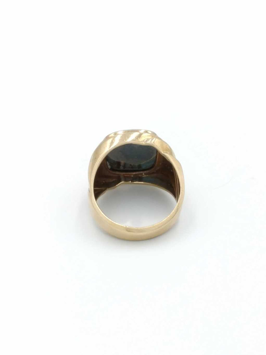 Men's Ring - Yellow Gold 10k (.417) 9.2 grams Size 7