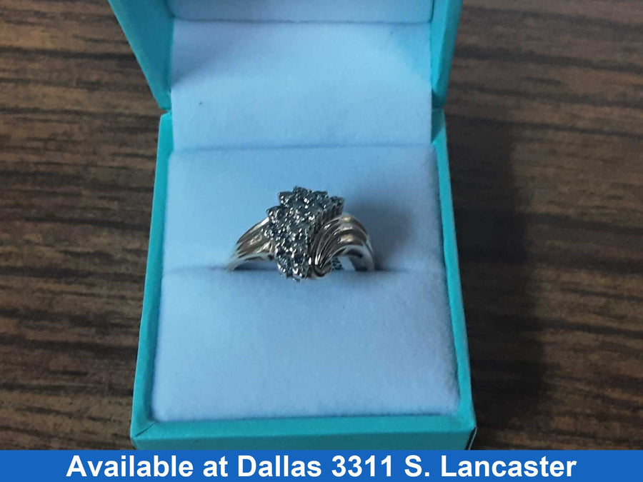 Women's Ring - Yellow Gold 10k (.417) 3.2 grams Size 20