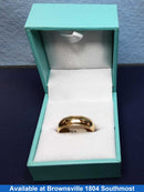 Ring - Wedding Band - Yellow Gold 14k (.585) 4.7 grams Size 7