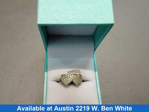 Women's Ring - Yellow Gold 10k (.417) 2.2 grams Size 7