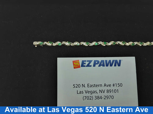 Tennis Bracelet - Yellow Gold 10k (.417) 14.6 grams 8 inch