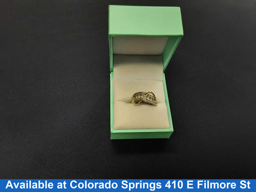 Women's Ring - White Gold 14k (.585) 4.6 grams Size 5