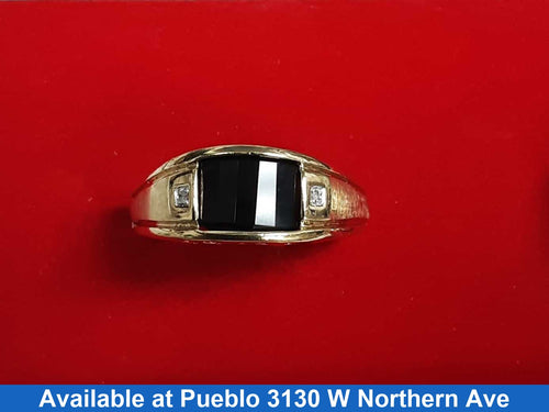 Men's Ring - Yellow Gold 10k (.417) 4 grams Size 12
