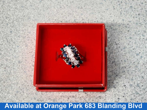 Women's Ring - White Gold 14k (.585) 5.8 grams Size 7
