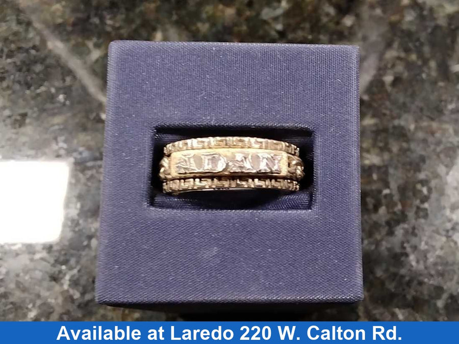 Ring - Wedding Band - Yellow Gold 10k (.417) 6.7 grams Size 20