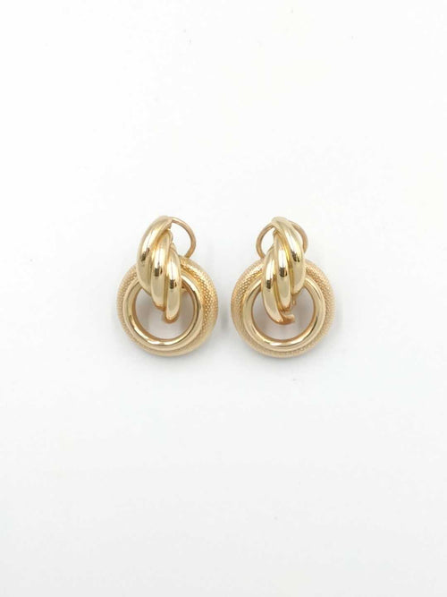Hoop Earrings - Yellow Gold 14k (.585) 5.4 grams