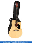 Jasmine Jd39ce-nat-u Brown Acoustic / Electric Classic Guitar