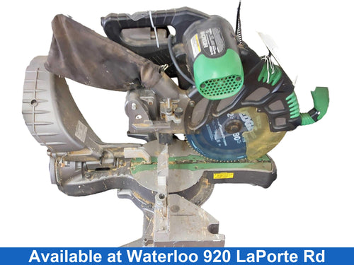 Hitachi C12rsh Green Corded Miter Saw