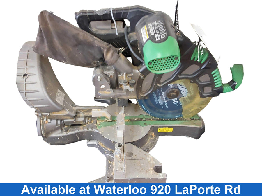 Hitachi C12rsh Green Corded Miter Saw