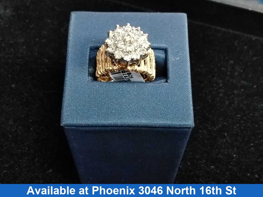 Women's Ring - Yellow Gold 14k (.585) 6.5 Grams