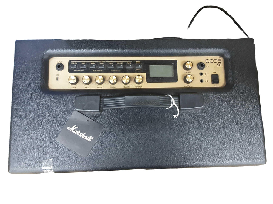 Marshall Code50 Black Guitar Amplifier