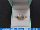 Ring - Wedding Set - Yellow Gold 14k (.585) 7.3 grams Size 7