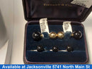 Cuff Links - Yellow Gold 14k (.585) 12.5 grams
