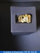 Women's Ring - Yellow Gold 14k (.585) 6.6 grams Size 9