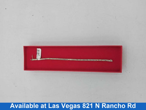 Tennis Bracelet - Yellow Gold 14k (.585) 13.9 grams 7 inch