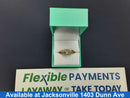 Ring - Engagement Set - Yellow Gold 14k (.585) 6.7 grams Size 7.5
