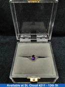 Women's Ring - Amethyst Birthstone Ring