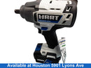 Hart Hpiw25 White Cordless Impact Drill