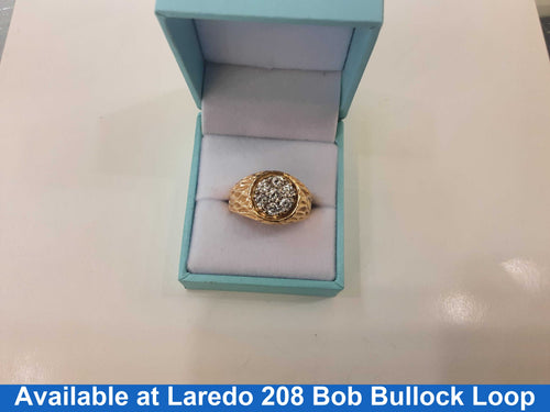 Men's Ring - Yellow Gold 14k (.585) 12.4 grams Size 20