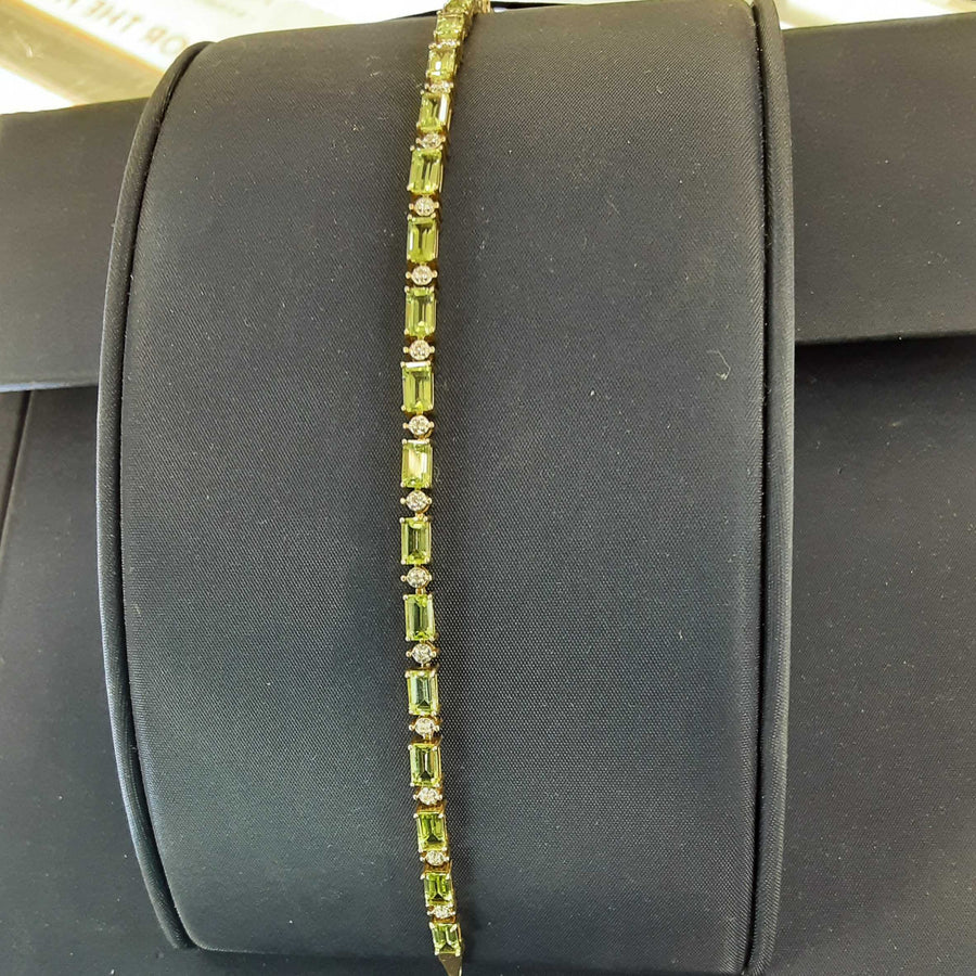 Tennis Bracelet - Yellow Gold 10k (.417) 5.9 grams 7 inch