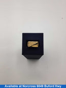 Men's Ring - Yellow Gold 14k (.585) 4.4 grams Size 20