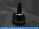 Women's Ring - Solitaire - White Gold 14k (.585) 2.9 grams Size 8