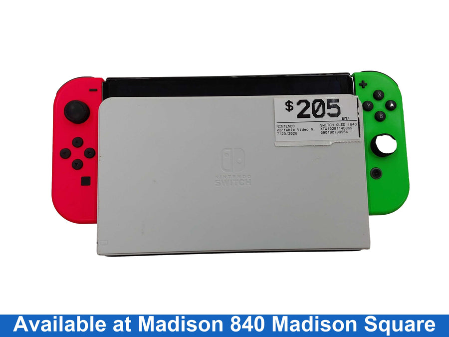 Nintendo Switch Oled (64gb) 64 Gb Black Portable Video Game System