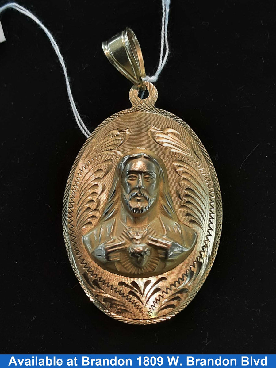 Religious Pendant - Yellow Gold 14k (.585) 16.3 grams