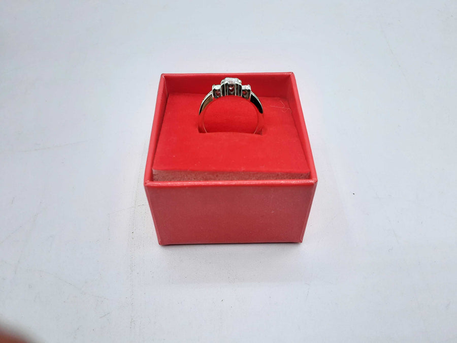 Women's Ring - Anniversary - White Gold 14k (.585) 3 grams Size 6.5